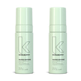 KEVIN.MURPHY Heated.Defense foam dispensing for lightweight heat protection on all hair types.