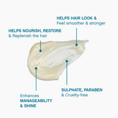 KEVIN.MURPHY REPAIR-ME.RINSE in-shower use shows effortless conditioning and smooth results.