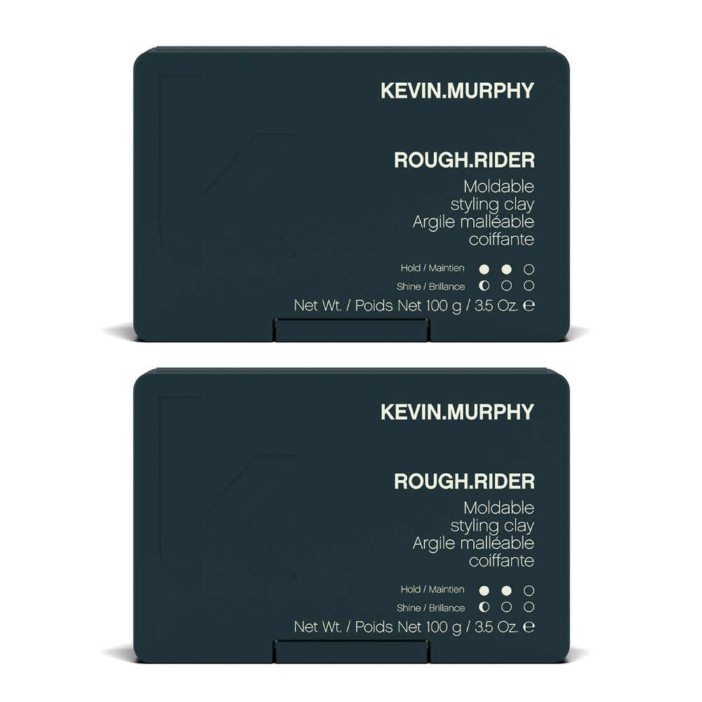 Kevin.Murphy Rough.Rider clay delivers strong hold with a gritty matte texture for styling