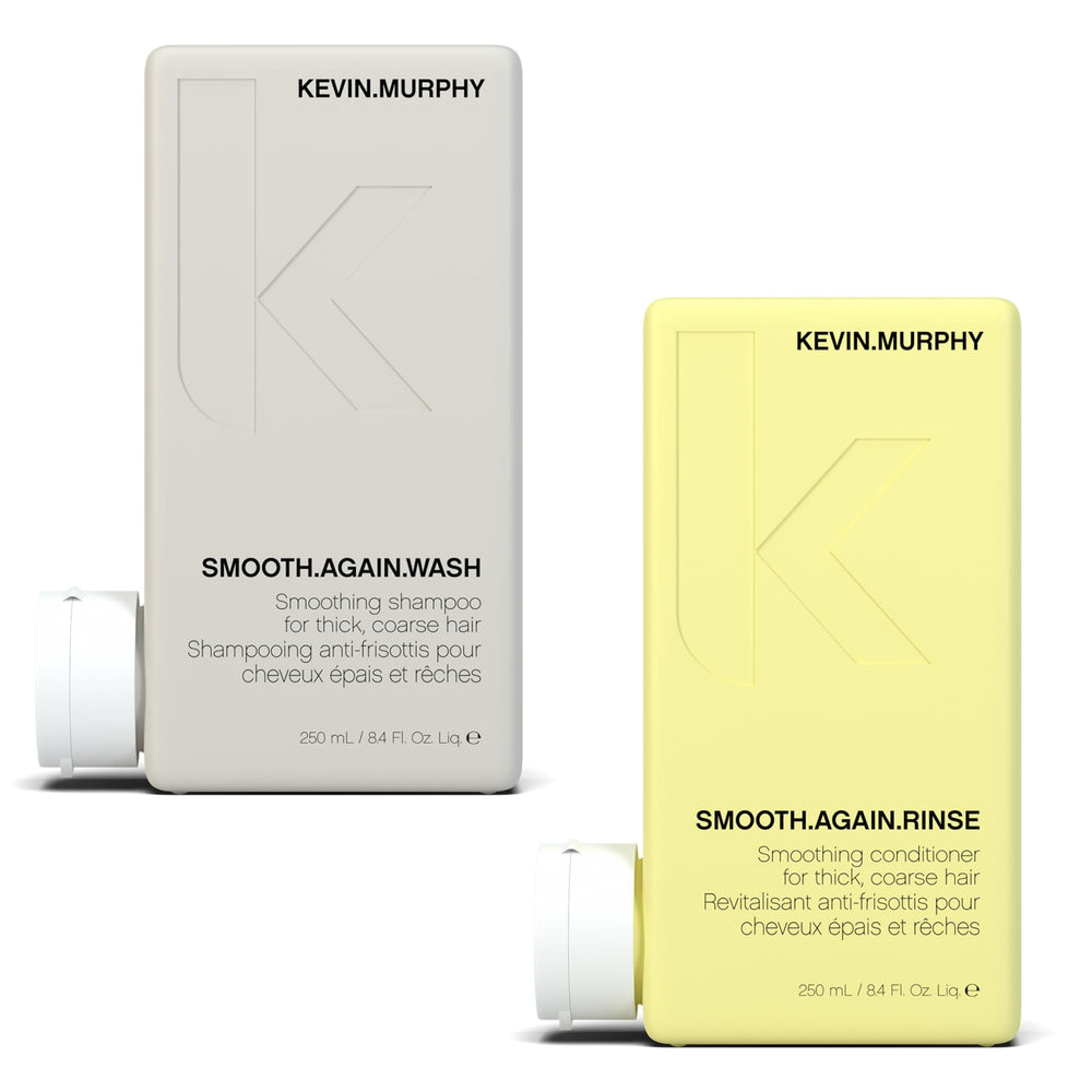 Kevin Murphy Smooth Again Wash bottle front for silky, frizz-control cleansing