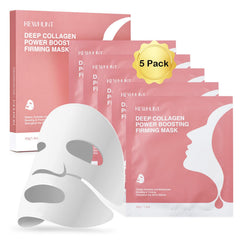 Kewhunt Deep Collagen Mask packaging highlights overnight hydration.