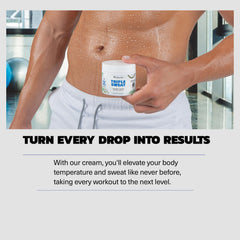 Kewlioo Triple Sweat Cream Coconut in-use during training indicating perspiration potential.
