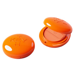 Application scene demonstrates smooth swipes for California Navel Orange glow.