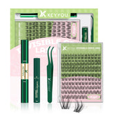 KEYYOU Angel lash clusters kit for at-home DIY lashes.
