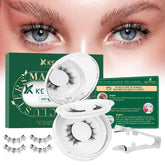 KEYYOU Daily Wear Magnetic Eyelashes two-pairs for easy daily wear