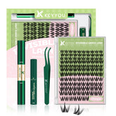KEYYOU Fairy Chispa Lash Clusters Kit packaging for at-home DIY