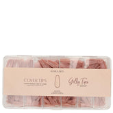 Kiara Sky Coffin Medium Cover Gelly Tips One of a Kind shade for natural-looking nails
