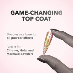 KIARA SKY cruelty-free USA-made top coat label shown