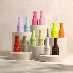 Kiara Sky Gel Pro HEMA-FREE bridal nails look offers elegant pastels for weddings.
