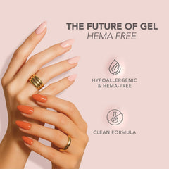 Kiara Sky Gel Pro HEMA-FREE neutral shades collection supports timeless, versatile manicures.