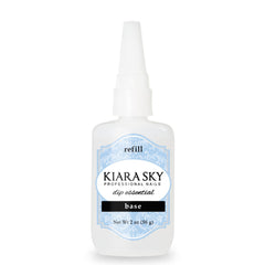 Kiara Sky Base Glaze bottle ready for adhesion before dipping for a lasting manicure
