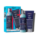 Kiehl's Facial Fuel Cleanser bottle refreshes skin with a quick cleanse
