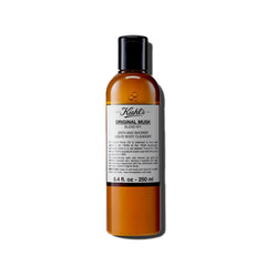 Kiehl's Original Musk bottle front view, inviting unisex scent for a refreshing shower.