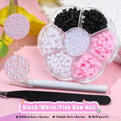 Kikonoke 3D acrylic nail gems offer vibrant shine for durable nail art