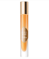 Kilian Angels' Share amber-toned bottle highlights praline and vanilla for everyday indulgence.