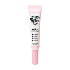 KimChiChic Beauty The Most Concealer demonstrates redness neutralization on skin