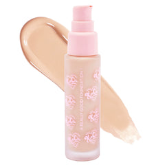 Kimchi Chic foundation bottle for easy daily application and premium packaging.