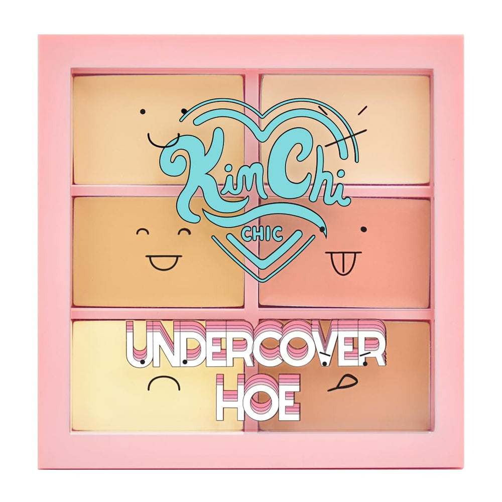 Kimchi Chic Undercover Hoe Corrector Palette close-up showing creamy coverage
