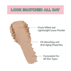 Kimchi Chic velour powder puff pressed for precise setting