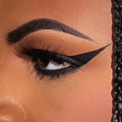 Kimchi Chic Stage Proof Eyeliner waterproof finish endures smudge for long wear.