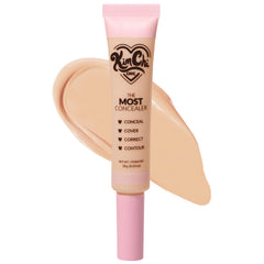 KimChiChic The Most Concealer packaging shows sleek tube and compact brush