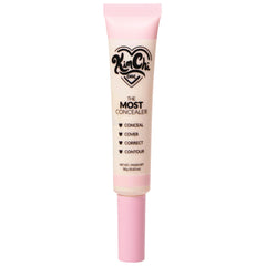 KimChiChic concealer swatch shows skin-like texture and natural finish.