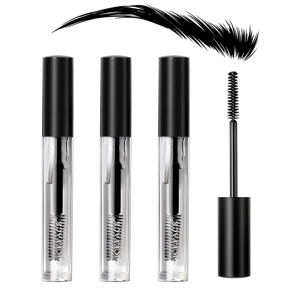 KIMIEYE 3Pcs Eyebrow Gel Kit packaging for on-the-go styling.