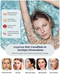 Kingsteam 60-minute timer supports customizable cleansing or hydration routines.