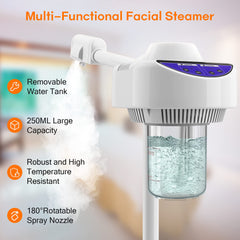 Kingsteam steamer with ozone function for spa‑like freshness during sessions