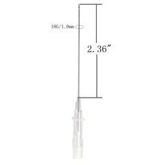 KingWei versatile 18G needle suitable for ear, nose, and body piercing.