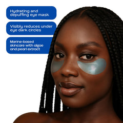 Kinpur caffeine depuff eye patches help reduce under-eye puffiness for a more awake appearance.