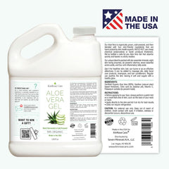 KinRose Care Aloe Vera Gel applied to hair for hydration and subtle shine.