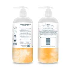 Kirks 3-in-1 pump-dispense shot in a family-size bottle.