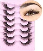 Kiromiro 6D fox-eye volume false eyelashes for dramatic, long-lasting definition
