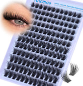 Kiromiro Lash Clusters 10-16mm wispy fibers for lightweight daily wear.