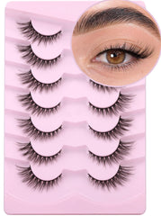 Kiromiro Lashes wispies 14mm cat eye create subtle, lasting definition.