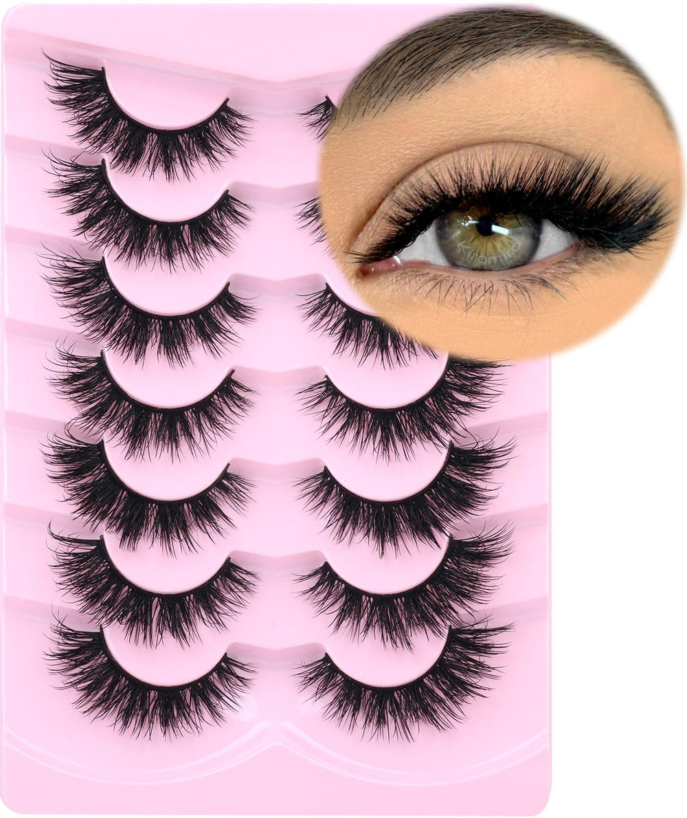Kiromiro mink lashes natural look with a flat band for comfortable all-day wear.