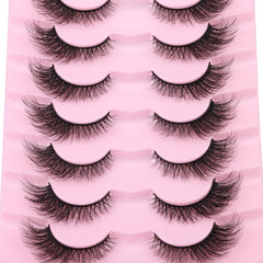 Kiromiro soft cotton band lashes protect natural lashes during wear.