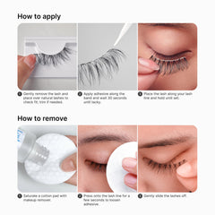 KISS LuXtensions Real Extension Fibers create a believable lash line.