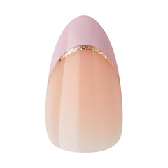 KISS Majestic nails glue-included image shows pink gel glue for final wear