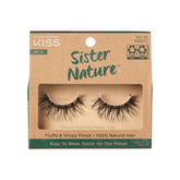 KISS Sister Nature Dawn 12mm lashes for natural, fluffy volume and all-day wear.
