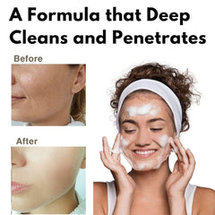 Kitao enzyme foaming face wash powder foaming net creating rich lather