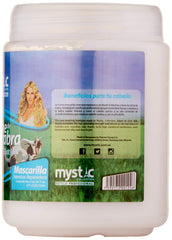 Kleravitex Goat Milk Mask application on hair displaying shine and manageability