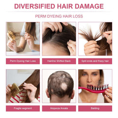 KLIFE Oil texture shows non-oily feel and healthy shine on strands