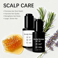 KligourMD Serum application image shows daily use for healthier roots.