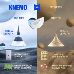 KNEMO RIGHT AWAY ingredients include Madecassoside and green tea for gentle care