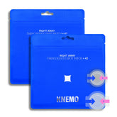 KNEMO Right Away Thincognito packaging shows two sizes for discreet patching