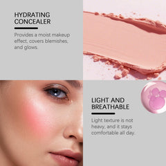 KNHYDWD Luminance close-up shows smooth blending for a natural look.