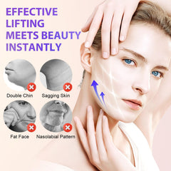KODASNY Instant lift demo highlights natural contour and firm skin support.