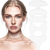 KODASNY neck-wrinkle-patches on neck for overnight hydration.
